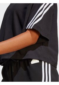 Adidas - adidas T-Shirt Future Icons 3-Stripes T-Shirt HT4695 Czarny Loose Fit. Kolor: czarny. Materiał: bawełna #2