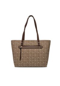 DKNY Torebka R42AYE20 Brązowy. Kolor: brązowy. Materiał: skórzane