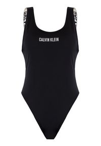 Calvin Klein Swimwear Strój kąpielowy Scoop One Piece KW0KW00980 Czarny. Kolor: czarny. Materiał: syntetyk #4