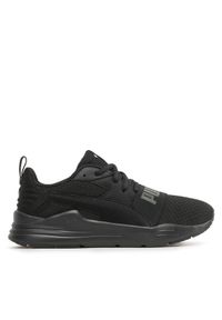 Puma Sneakersy Wired Run Pure Jr 390847 01 Czarny. Kolor: czarny. Materiał: materiał, mesh. Sport: bieganie #1