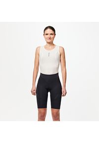 VAN RYSEL - Spodenki rowerowe szosowe damskie Van Rysel Endurance. Kolor: czarny. Sport: kolarstwo #1