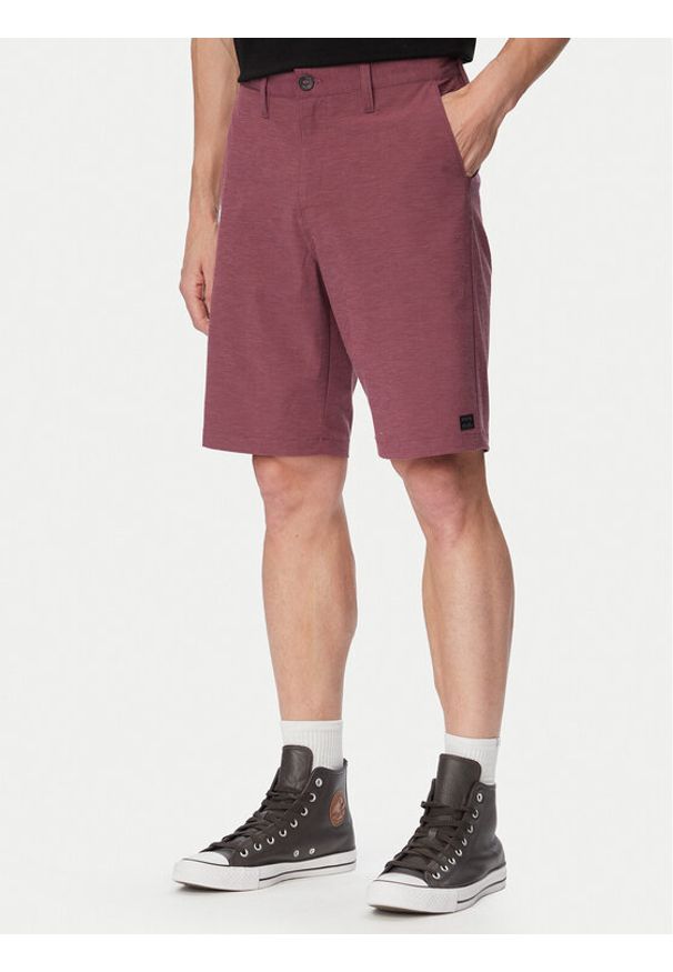 Billabong Szorty materiałowe Crossfire ABYWS00188 Fioletowy Regular Fit. Kolor: fioletowy. Materiał: syntetyk