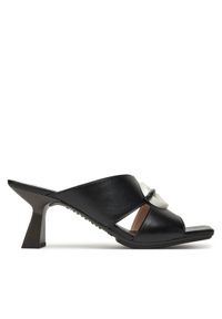 Hispanitas Klapki Danielle HV253875 Czarny. Kolor: czarny. Materiał: skóra