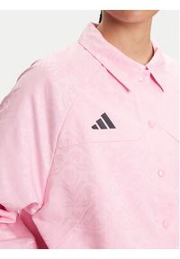 Adidas - adidas Kurtka przejściowa Tiro x Common Goal Coaches JL7648 Różowy Loose Fit. Kolor: różowy. Materiał: syntetyk #6