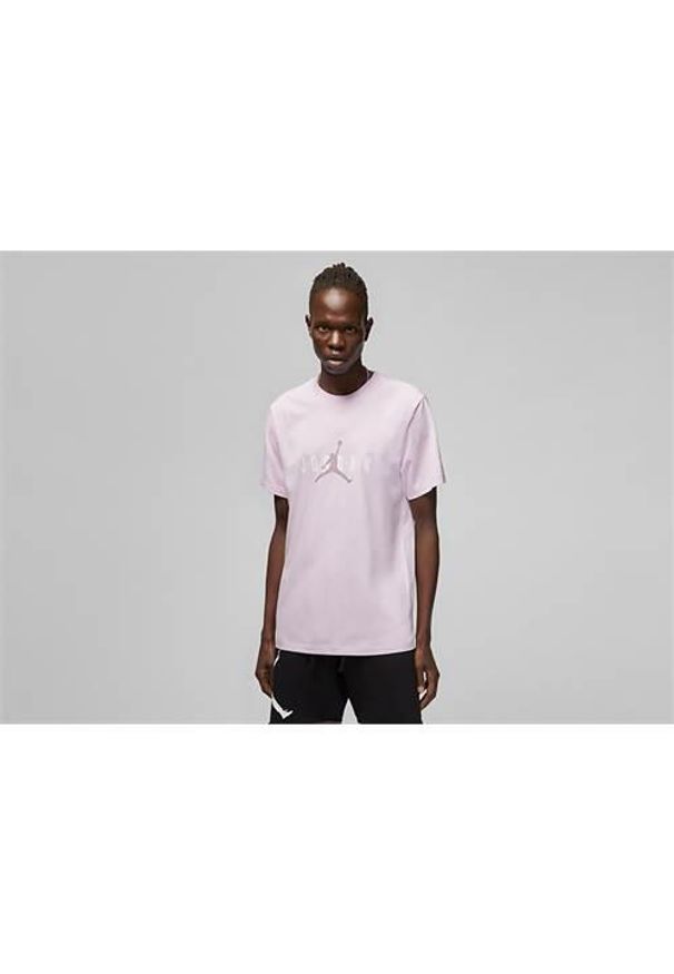 Koszulka sportowa męska Nike Air Jordan Stretch. Kolor: fioletowy. Materiał: bawełna. Długość rękawa: krótki rękaw. Długość: krótkie