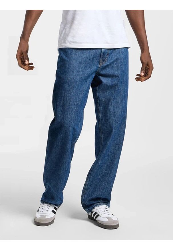 Lee - MĘSKIE SPODNIE LEE ASHER SKATER STONE 112364174