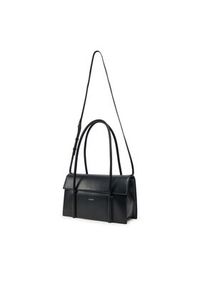 Calvin Klein Torebka Ck Linn Shoulder Bag K60K613111 Czarny. Kolor: czarny. Materiał: skórzane #3