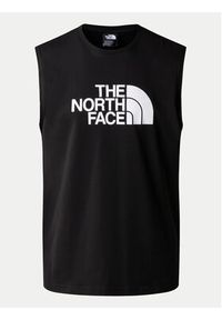 The North Face Tank top Easy NF0A87R2 Czarny Regular Fit. Kolor: czarny. Materiał: bawełna