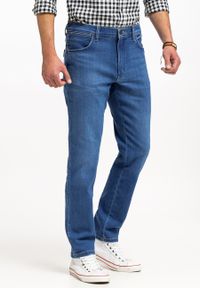 Wrangler - WRANGLER RIVER MĘSKIE SPODNIE JEANSOWE JEANSY DŻINSY RUSTIC W112361300