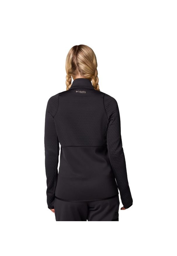columbia - Bluza damska Columbia Crystal Leaf Omni-Heat. Kolor: czarny. Technologia: Omni-Heat (Columbia)