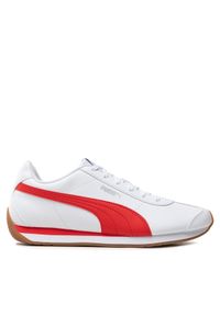 Puma Sneakersy Turin 3 383037 03 Bordowy. Kolor: czerwony. Materiał: skóra