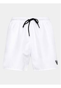 Emporio Armani Underwear Szorty kąpielowe 211752 3R438 00010 Biały Regular Fit. Kolor: biały. Materiał: syntetyk