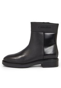 Calvin Klein Botki Rubber Sole Ankle Boot Lg Wl HW0HW01700 Czarny. Kolor: czarny