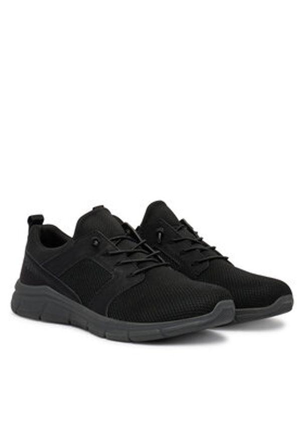 Bugatti Sneakersy Soa 344-AFA65-6900-1000 Czarny. Kolor: czarny. Materiał: materiał
