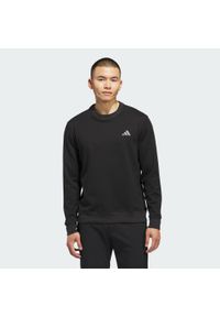 Adidas - Bluza Z Okrągłym Dekoltem Ultimate365 Climawarm. Typ kołnierza: golf. Kolor: czarny. Technologia: ClimaWarm (Adidas). Sport: golf #1
