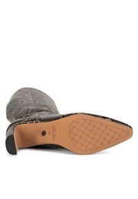 Nine West Kozaki WFA3354-1 Czarny. Kolor: czarny. Materiał: materiał #7