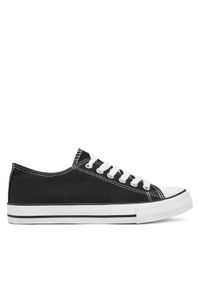 DeeZee Trampki CT0513-26 Czarny. Kolor: czarny. Materiał: materiał