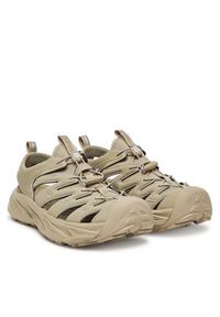 HOKA - Hoka Sandały Hopara 1123112 Beżowy. Kolor: beżowy. Materiał: skóra #3