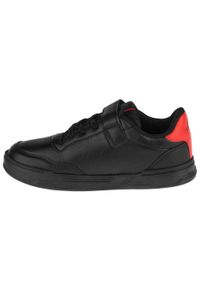 Buty do chodzenia chłopięce, Kappa Yarrow K. Zapięcie: rzepy. Kolor: czarny. Materiał: syntetyk, tkanina, materiał. Szerokość cholewki: normalna. Sport: turystyka piesza