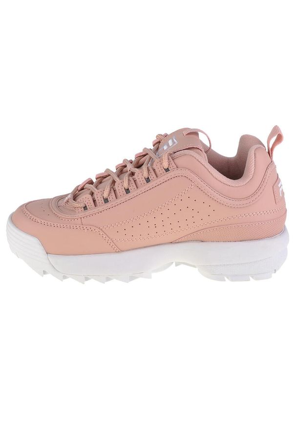 Buty do chodzenia damskie, Fila Disruptor Low Wmn. Kolor: różowy. Sport: turystyka piesza