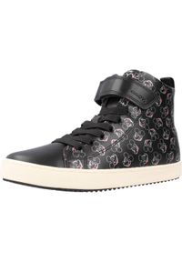 Geox - Buty GEOX J KALISPERA G. Czarny. Kolor: czarny. Materiał: syntetyk, tkanina. Sport: turystyka piesza