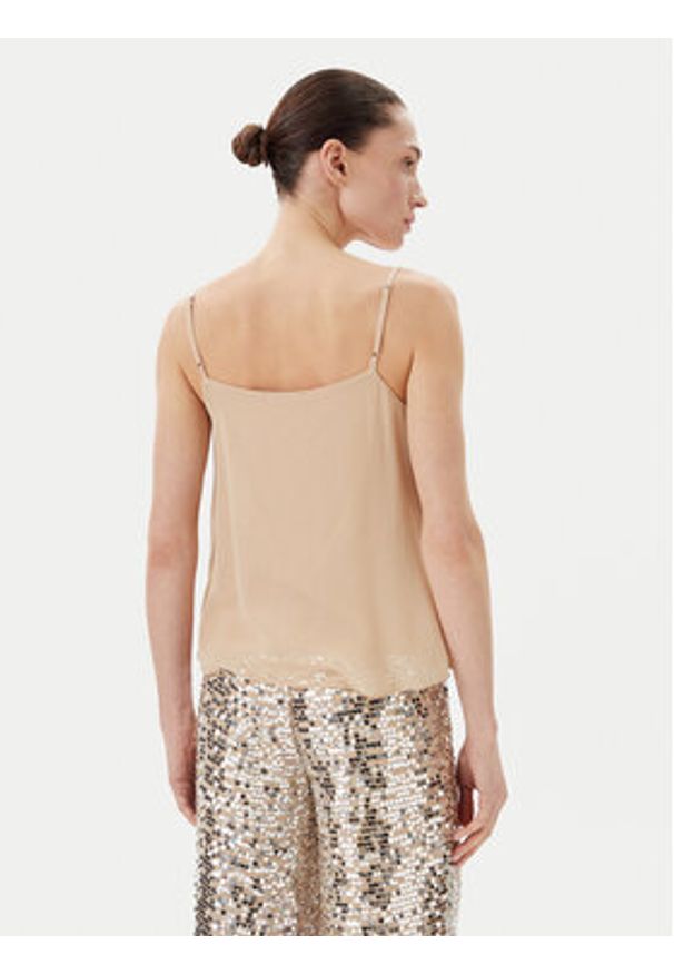 Bruuns Bazaar Top Meria BBW4389 Srebrny Loose Fit. Kolor: srebrny. Materiał: wiskoza