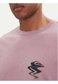 Quiksilver T-Shirt Elderberry EQYZT08200 Fioletowy Regular Fit. Kolor: fioletowy. Materiał: bawełna #3