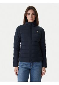 Guess Kurtka przejściowa V4YL04 WF3X0 Granatowy Regular Fit. Kolor: niebieski. Materiał: syntetyk #1