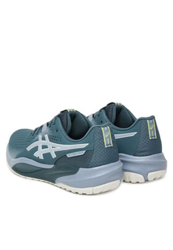Asics Buty do tenisa Gel-Challenger 15 1041A510 Zielony. Kolor: zielony. Materiał: skóra. Sport: tenis