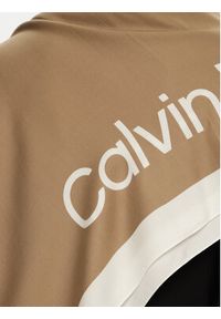 Calvin Klein Chusta K60K612882 Beżowy. Kolor: beżowy. Materiał: materiał #3