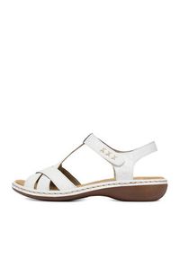 Rieker Sandały CEO-65919-80 Biały. Kolor: biały. Materiał: skóra #3