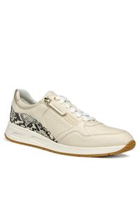 Geox Sneakersy D Bulmya D36NQB 0BCAR C1056 Beżowy. Kolor: beżowy. Materiał: skóra #2