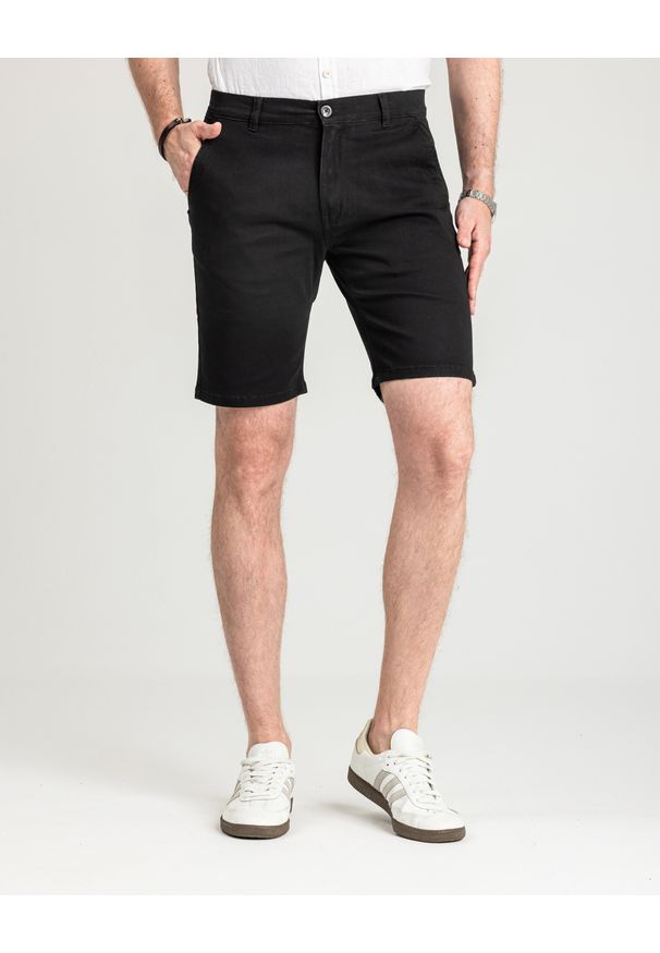 MARCUS - Męskie Spodenki Marcus Gerry Chino Shorts Black 19-200266-9098