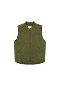 Wrangler - WRANGLER MĘSKA KAMIZELKA ELEVATED VEST IVY GREEN 112357210 W44E016396