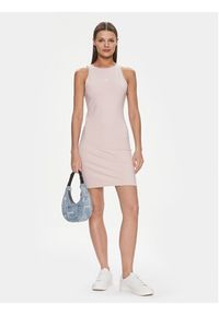 Calvin Klein Jeans Sukienka letnia Racerback Milano J20J223067 Różowy Slim Fit. Kolor: różowy. Materiał: syntetyk. Sezon: lato