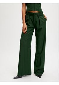 GESTUZ - Gestuz Spodnie materiałowe 10908274 Zielony Regular Fit. Kolor: zielony. Materiał: materiał, syntetyk #5