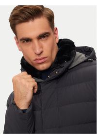 Hetrego - Hetregó Kurtka puchowa William 8N435R Szary Regular Fit. Kolor: szary. Materiał: syntetyk #5