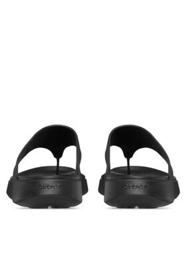 Crocs Japonki Getaway Triangle Flip 212018 Czarny. Kolor: czarny