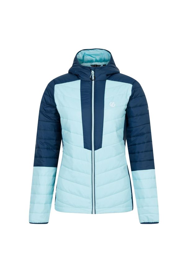 DARE 2B - Kurtka Ocieplana Damska Lively. Kolor: niebieski. Materiał: puch. Sport: turystyka piesza