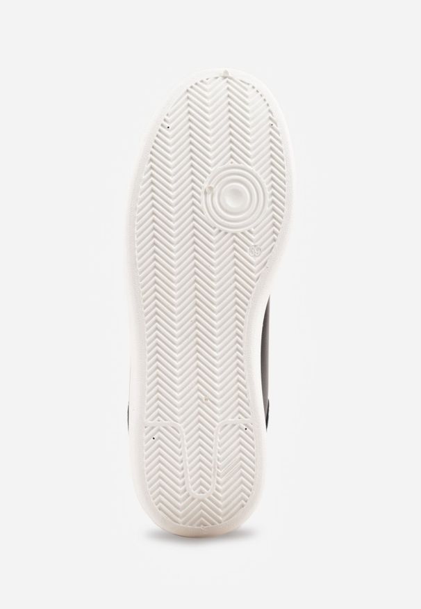 Born2be - Czarno-Białe Sneakersy na Grubej Podeszwie Hypnotic. Okazja: na co dzień, na spacer. Zapięcie: sznurówki. Kolor: czarny. Materiał: jeans, dresówka. Sezon: lato. Sport: turystyka piesza