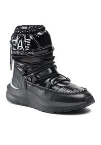 EA7 Emporio Armani Śniegowce X8M002 XK230 R926 Czarny. Kolor: czarny. Materiał: materiał #2