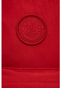 Superdry Plecak męski kolor czerwony duży gładki. Kolor: czerwony. Wzór: gładki