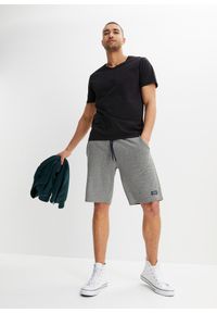 bonprix - Bermudy dresowe (2 pary). Kolor: niebieski. Materiał: dresówka #2