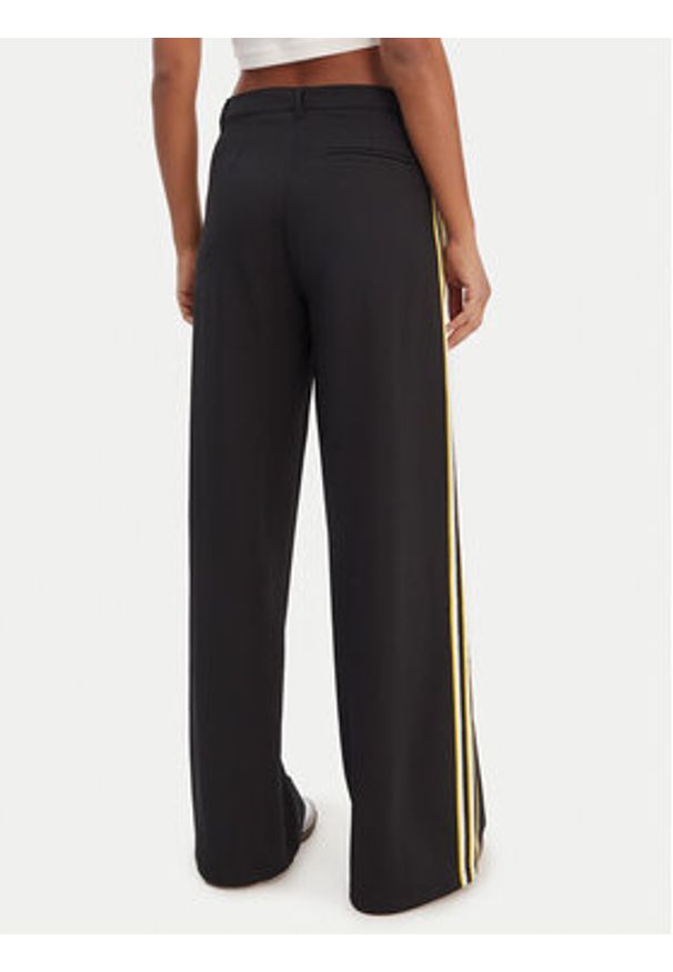 Adidas - adidas Spodnie materiałowe Sport Tailored KD2963 Czarny Wide Leg. Kolor: czarny. Materiał: syntetyk. Styl: sportowy