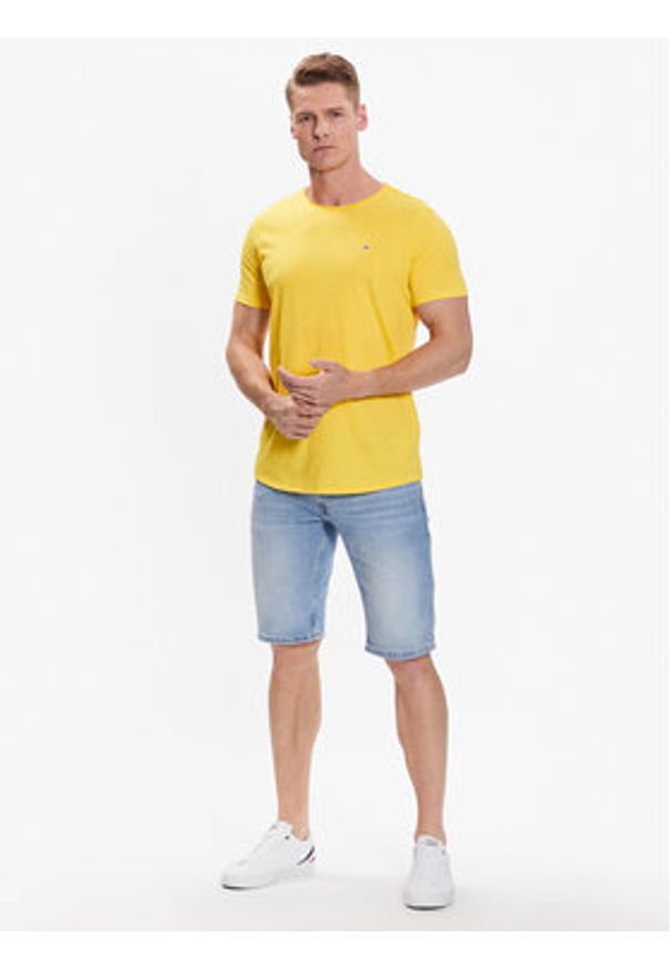 Tommy Jeans Szorty jeansowe Ronnie DM0DM16150 Niebieski Relaxed Fit. Kolor: niebieski. Materiał: bawełna