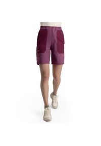 SIROKO - Damskie wodoodporne spodenki trekkingowe Siroko Solara Purple. Kolor: fioletowy. Sport: turystyka piesza