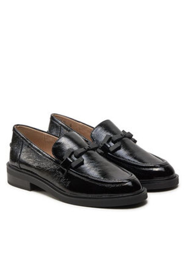 Caprice Loafersy 9-24200-41 Czarny. Kolor: czarny. Materiał: skóra