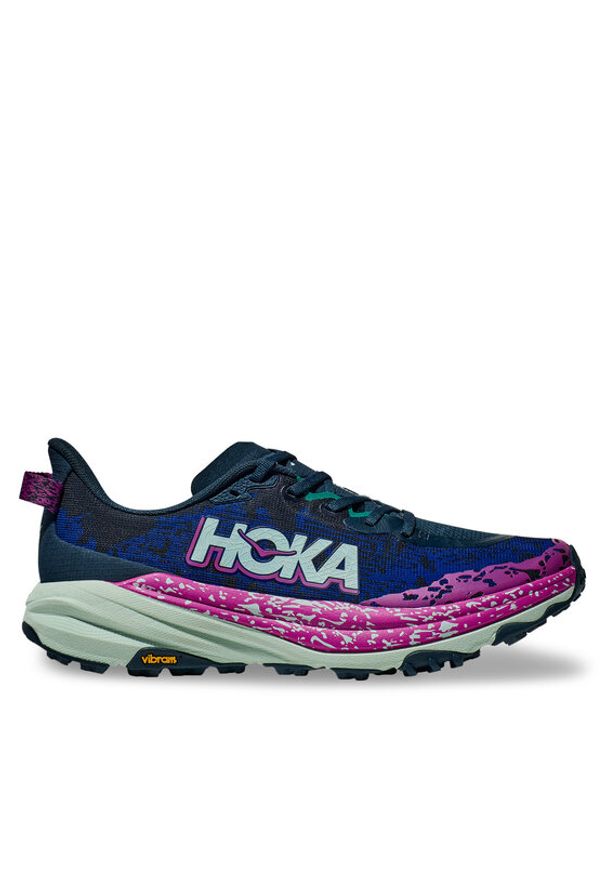 HOKA - Hoka Buty do biegania Speedgoat 6 1147791 Granatowy. Kolor: niebieski. Materiał: materiał