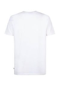 Petrol Industries T-Shirt M-1050-TSR604 Biały Regular Fit. Kolor: biały. Materiał: bawełna