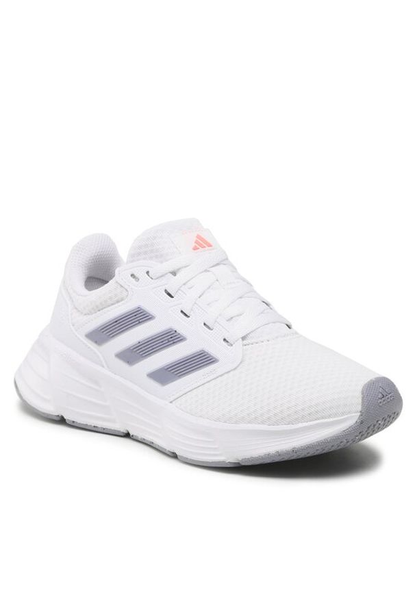 Adidas - adidas Buty do biegania Galaxy 6 Shoes HP2403 Biały. Kolor: biały. Materiał: materiał